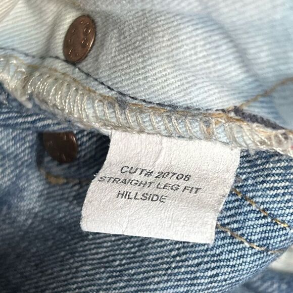 Vintage RRL Japanese Selvedge Denim Hillside Patchwork Straight Leg Jeans 29x32 - Picture 15 of 16